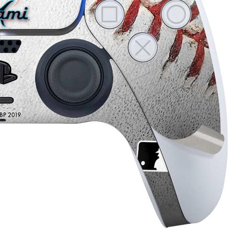 MLB Miami Marlins Game Ball PS5 Controller Skin