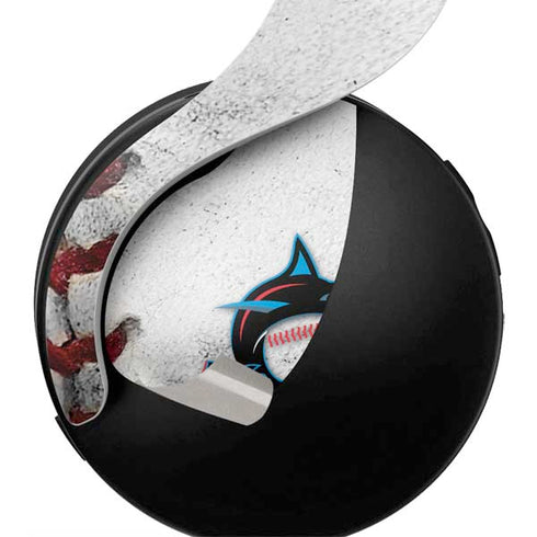 MLB Miami Marlins Game Ball PULSE 3D Wireless Headset for PS5 Skin