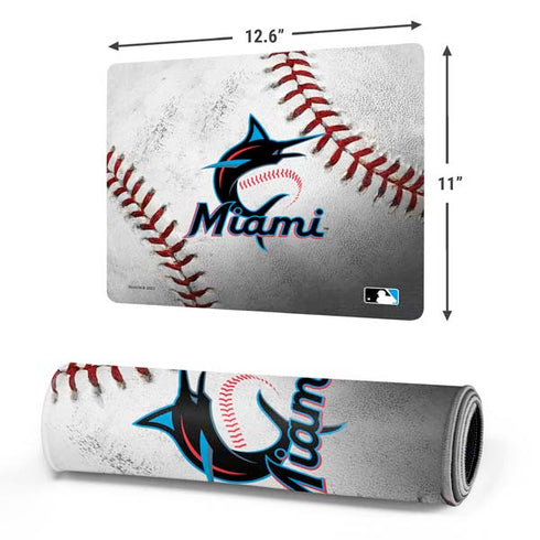 MLB Miami Marlins Game Ball Gaming Mouse Pad