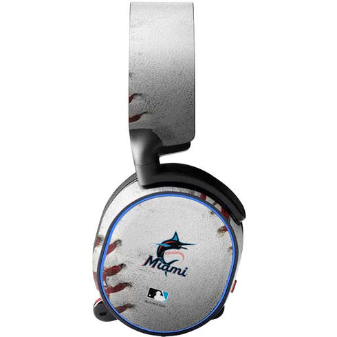 MLB Miami Marlins Game Ball SteelSeries Arctis 3 Skin