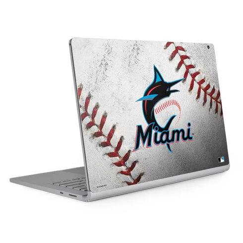 MLB Miami Marlins Game Ball Surface Book 2 13.5in Skin