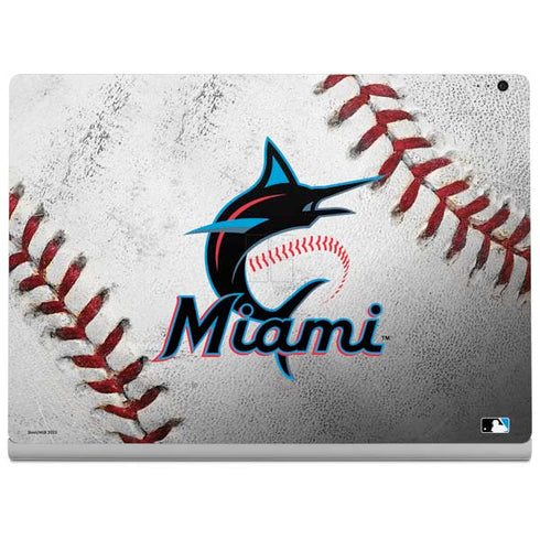 MLB Miami Marlins Game Ball Surface Book 2 13.5in Skin