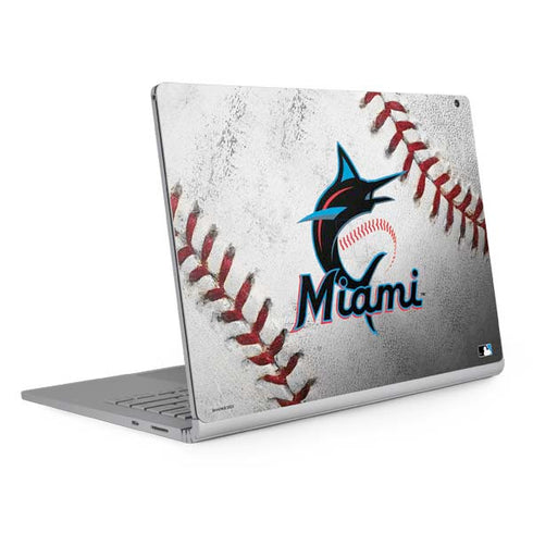 MLB Miami Marlins Game Ball Surface Book 2 15in Skin