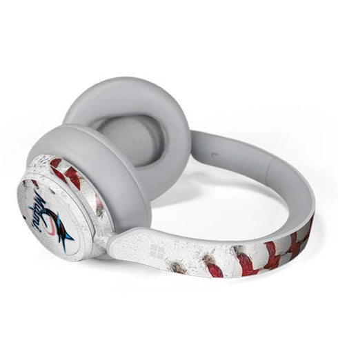 MLB Miami Marlins Game Ball Surface Headphones Skin