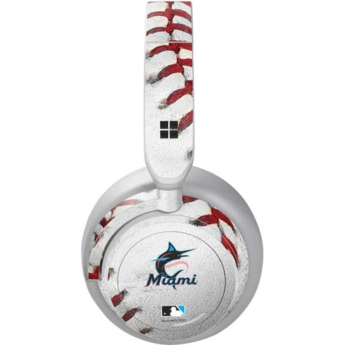 MLB Miami Marlins Game Ball Surface Headphones Skin