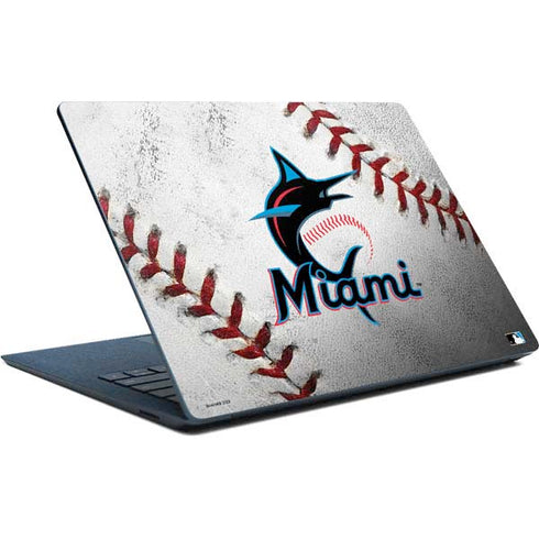 MLB Miami Marlins Game Ball Surface Laptop Skin