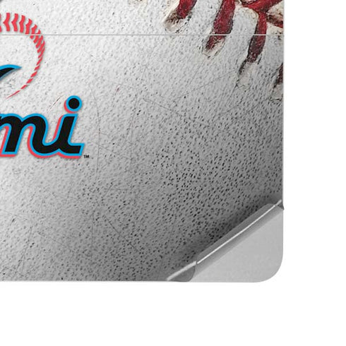 MLB Miami Marlins Game Ball Surface Laptop Studio Skin