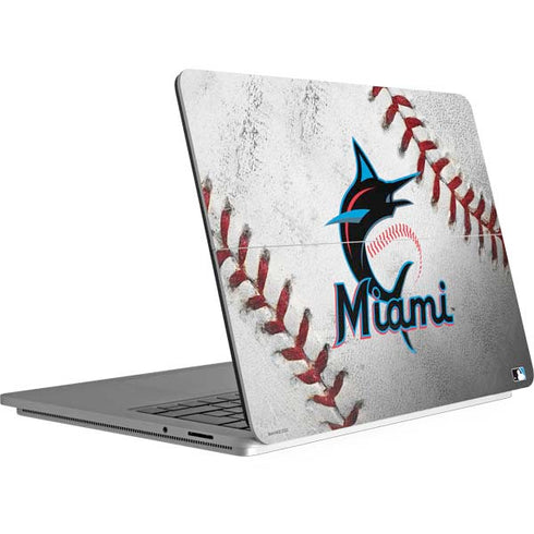 MLB Miami Marlins Game Ball Surface Laptop Studio Skin