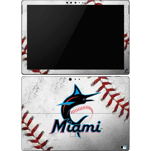 MLB Miami Marlins Game Ball Surface Pro 6 Skin