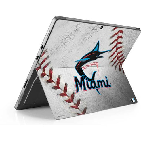 MLB Miami Marlins Game Ball Surface Pro 8 Skin