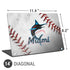 MLB Miami Marlins Game Ball Universal Laptop 14in (11.4 x 8.2in) Skin