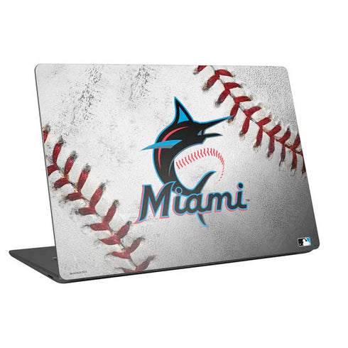 MLB Miami Marlins Game Ball Universal Laptop 15in (12.2 x 8.8in) Skin