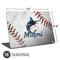 MLB Miami Marlins Game Ball Universal Laptop 16in (13 x 9.4in) Skin