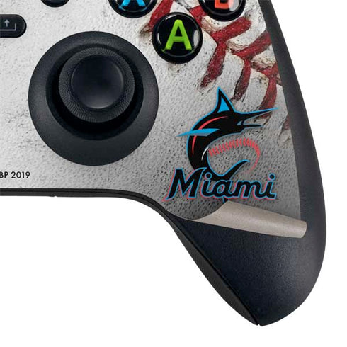 MLB Miami Marlins Game Ball Xbox Series X Controller Skin