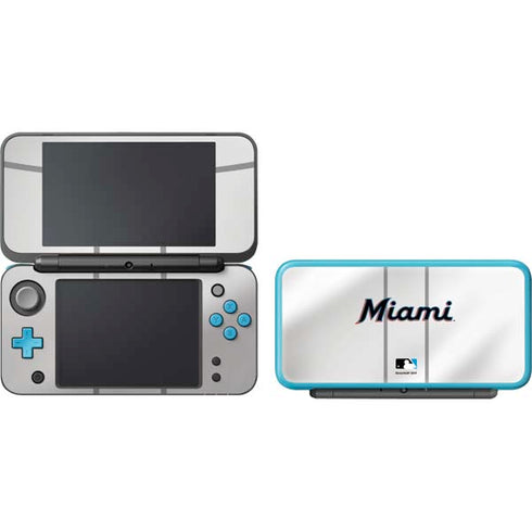 MLB Miami Marlins Home Jersey Nintendo 2DS XL (2017) Skin