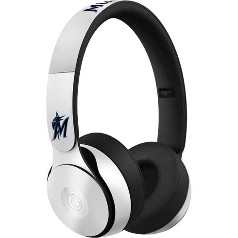 MLB Miami Marlins Home Jersey Beats Solo Pro Skin