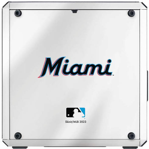 MLB Miami Marlins Home Jersey Cooler Master MasterBox Q300L Mini Tower Skin