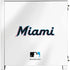 MLB Miami Marlins Home Jersey Corsair 4000D Tempered Glass Mid-Tower ATX Case Skin