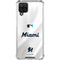 MLB Miami Marlins Home Jersey Galaxy A12 Clear Case