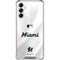 MLB Miami Marlins Home Jersey Galaxy A14 5G Clear Case