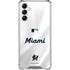 MLB Miami Marlins Home Jersey Galaxy A14 5G Clear Case