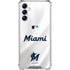 MLB Miami Marlins Home Jersey Galaxy A15 5G Clear Case