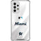 MLB Miami Marlins Home Jersey Galaxy A33 5G Clear Case