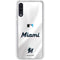 MLB Miami Marlins Home Jersey Galaxy A50 Clear Case