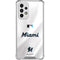 MLB Miami Marlins Home Jersey Galaxy A53 5G Clear Case