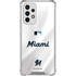 MLB Miami Marlins Home Jersey Galaxy A53 5G Clear Case