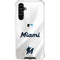 MLB Miami Marlins Home Jersey Galaxy A54 5G Clear Case