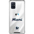 MLB Miami Marlins Home Jersey Galaxy A71 5G Clear Case