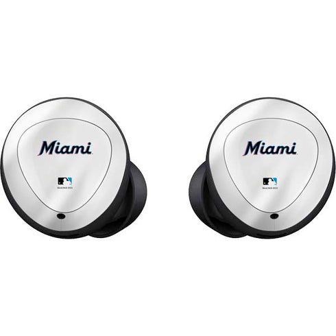 MLB Miami Marlins Home Jersey Galaxy Buds Skin