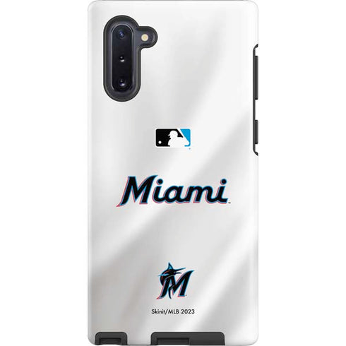 MLB Miami Marlins Home Jersey Galaxy Note 10 Pro Case