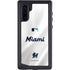 MLB Miami Marlins Home Jersey Galaxy Note 10 Waterproof Case