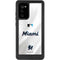 MLB Miami Marlins Home Jersey Galaxy Note20 5G Waterproof Case