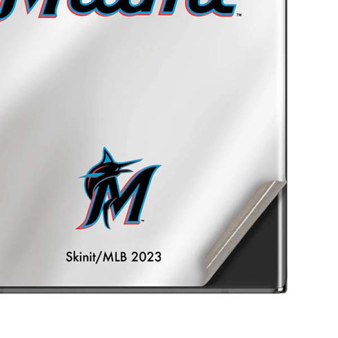 MLB Miami Marlins Home Jersey Galaxy Note20 Ultra 5G Skin