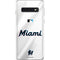 MLB Miami Marlins Home Jersey Galaxy S10 Skin