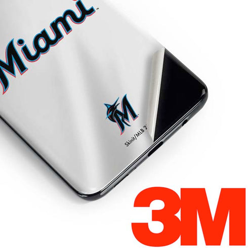 MLB Miami Marlins Home Jersey Galaxy S10 Skin