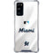 MLB Miami Marlins Home Jersey Galaxy S20 FE Clear Case