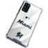 MLB Miami Marlins Home Jersey Galaxy S20 FE Clear Case