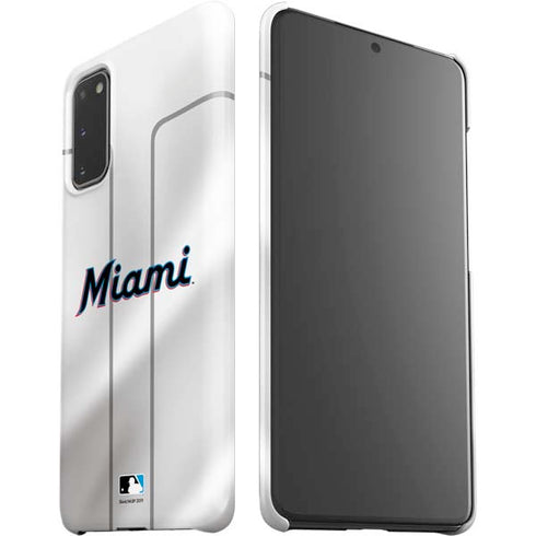 MLB Miami Marlins Home Jersey Galaxy S20 Lite Case