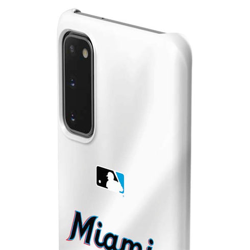 MLB Miami Marlins Home Jersey Galaxy S20 Lite Case
