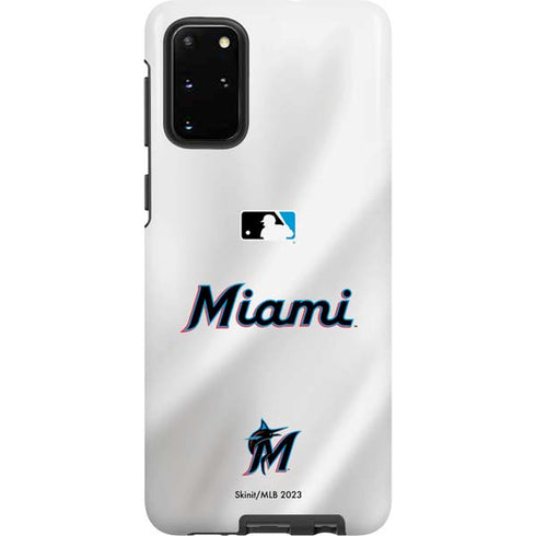 MLB Miami Marlins Home Jersey Galaxy S20 Plus Pro Case