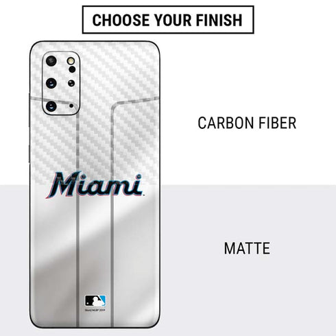 MLB Miami Marlins Home Jersey Galaxy S20 Plus Skin