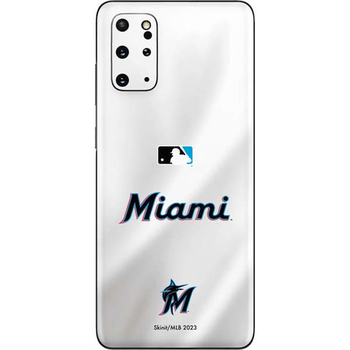 MLB Miami Marlins Home Jersey Galaxy S20 Plus Skin