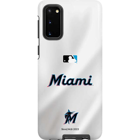 MLB Miami Marlins Home Jersey Galaxy S20 Pro Case