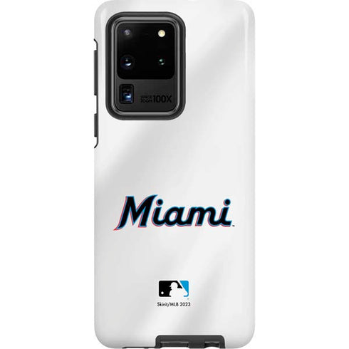 MLB Miami Marlins Home Jersey Galaxy S20 Ultra 5G Pro Case