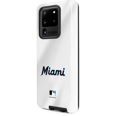 MLB Miami Marlins Home Jersey Galaxy S20 Ultra 5G Pro Case