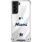 MLB Miami Marlins Home Jersey Galaxy S21 5G Clear Case